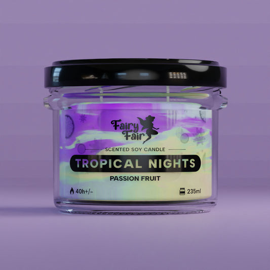 Tropical Nights - Marmurkowa świeca sojowa - Marakuja